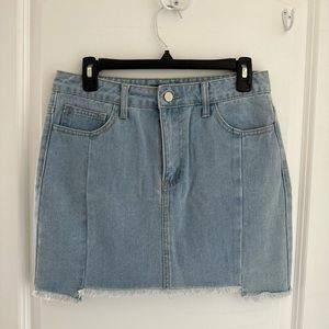 Jean skirt